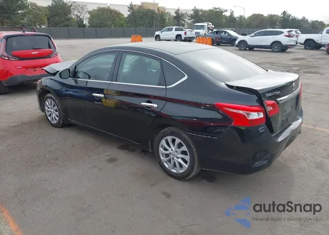 2019 Nissan Sentra S из США, поврежденный, VIN 3N1AB7AP6KY423048